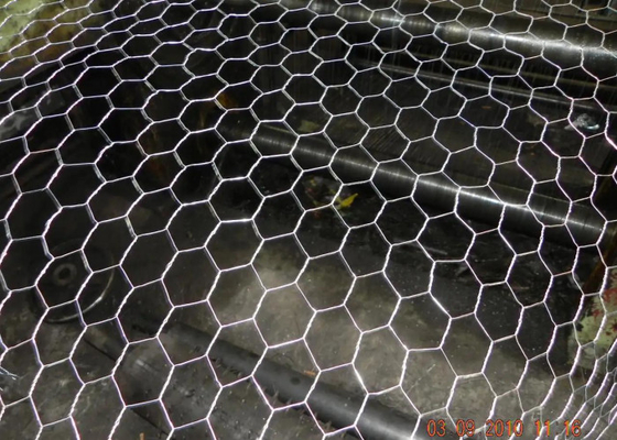Gegalvaniseerd Weefsel 0.7mm Metaal Hexagon Netwerk 1 &quot; X 1“ Bwg22