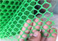 Vlakke 10x10mm Apeture Groen Plastic Mesh Netting Hdpe For Fishing