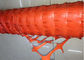 70 X 40mm Ldpe Oranje Omheining Netting Width 1m