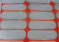 65 X 35mm Oranje Veiligheid die 50m het Plastic Opleveren Mesh For Building Fencing waarschuwen