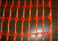 65 X 35mm Oranje Veiligheid die 50m het Plastic Opleveren Mesh For Building Fencing waarschuwen